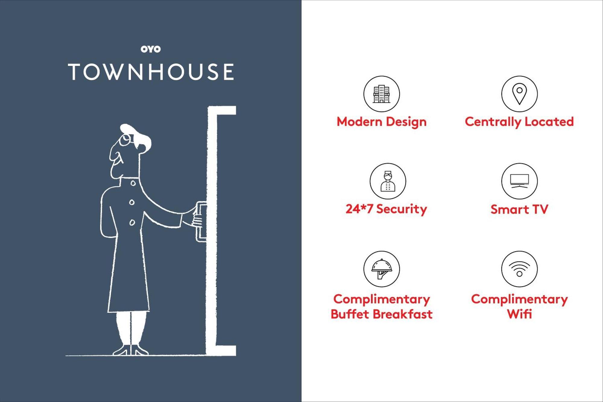 Townhouse C Scheme Ahinsa Circle Hotell Jaipur Exteriör bild