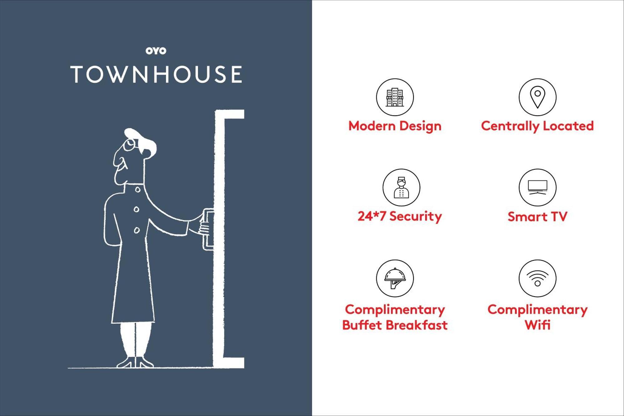 Townhouse C Scheme Ahinsa Circle Hotell Jaipur Exteriör bild